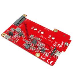 Raspberry Pi USB to M.2 SATA SSD Compatible Adapter