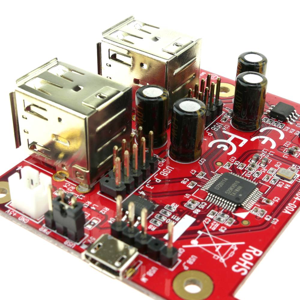 Adaptador Raspberry Pi USB a 4 x USB-A