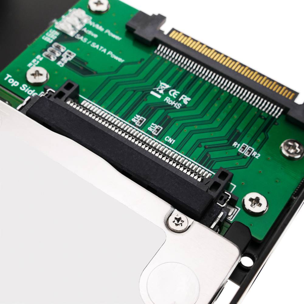 Adaptador de disco duro 2.5 a 3.5 tipo U.2 NVMe a U.2 SAS SATA SSD HDD -  Cablematic