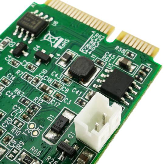 Omkeerbare miniPCIe naar USB 3.1 Type C-adapter