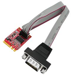 Módulo Conversor de Soquete M.2 tipo A-E Key para série RS232