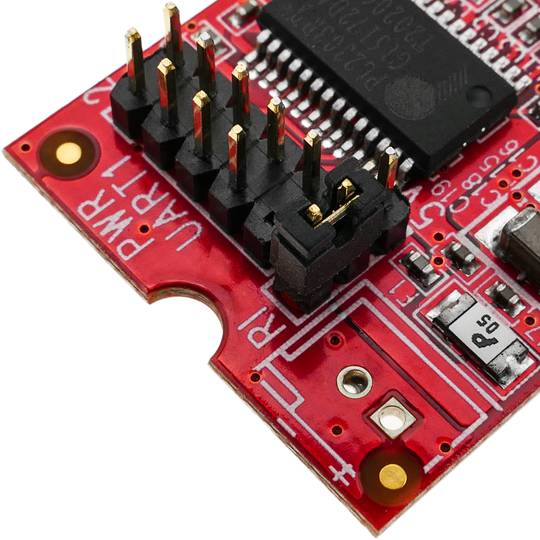 Socket converter module M.2 type AE Sleutel tot RS232-serie