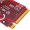 Mòdul convertidor de sòcol M.2 tipus M Key a miniSAS HD36pin U.2 NVMe SSD