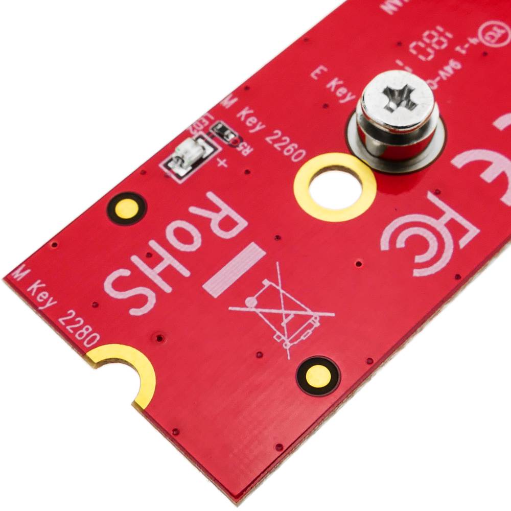 Sockel Konverter Modul M.2 PCIe E-Key zu M-Key mit USB