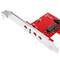 Tarjeta PCIe  a M.2 E-Key con puerto USB
