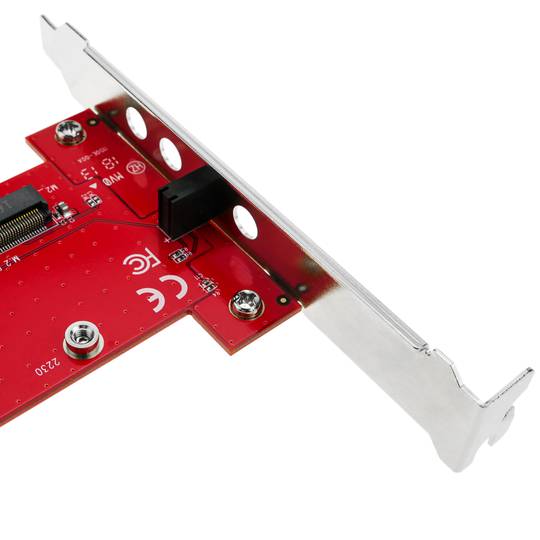 PCIe card to NGFF M.2 E-Key with USB port - Cablematic