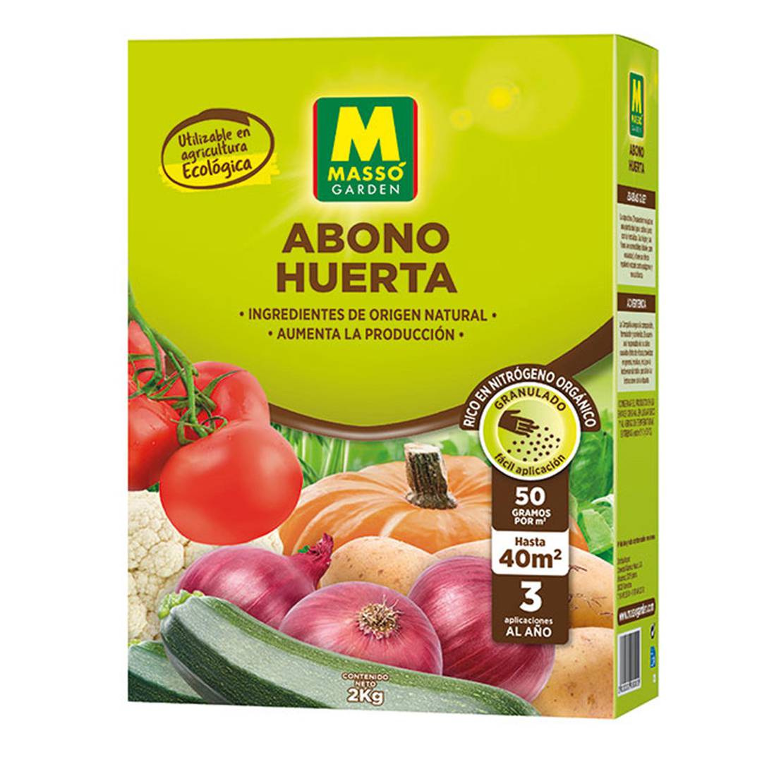 Granulated fertilizer for garden of 2 Kg Massó