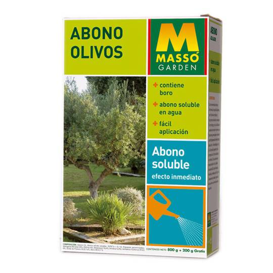 Soluble fertilizer for olive trees of 1 Kg Massó