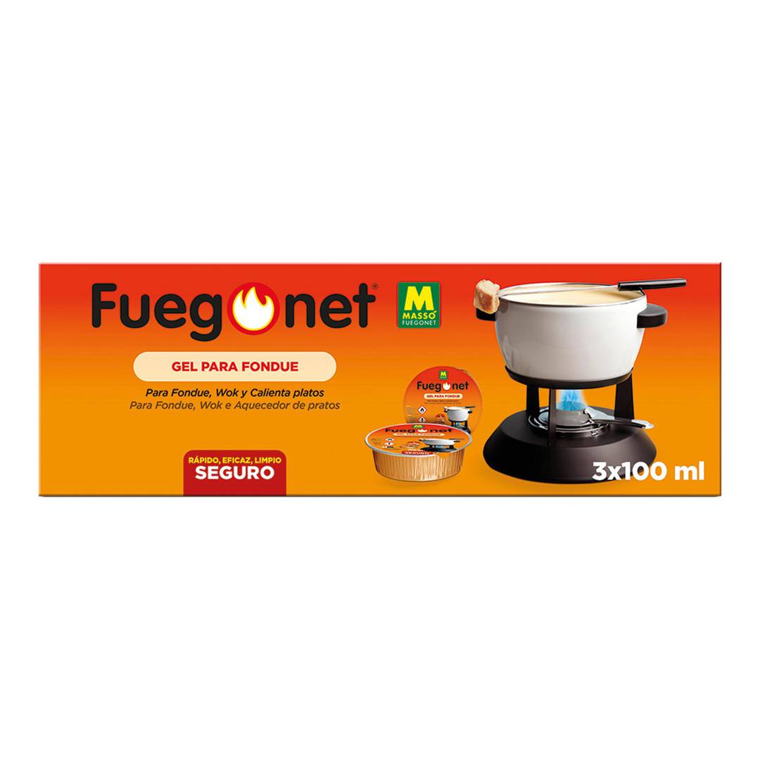 Żel do fondue 3x100 ml Massó