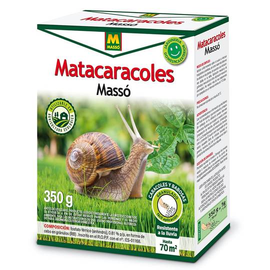 Mata-caracoles 350g Massó - Cablematic