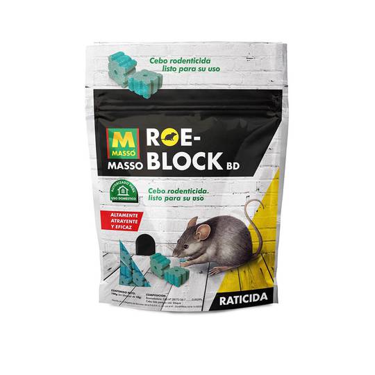 Rattengift im 100g-Block Massó