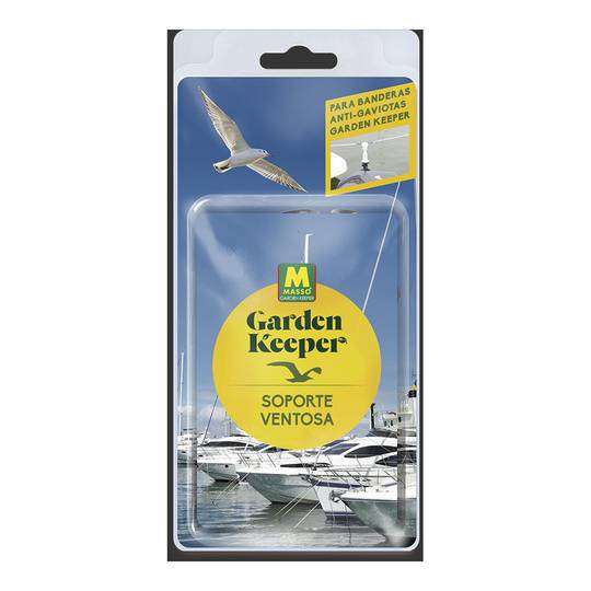 Support pour drapeaux anti-mouette avec ventouse Massó