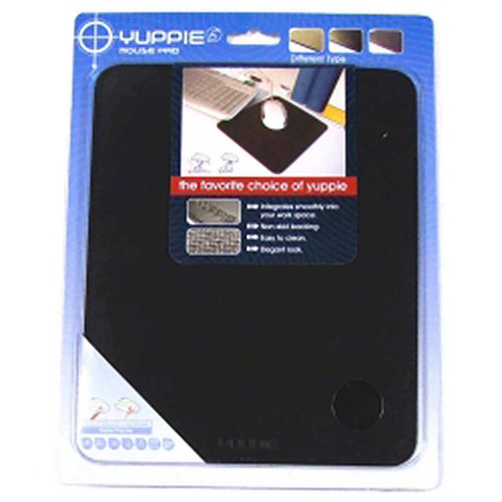 Mousepad Yuppie cor preto