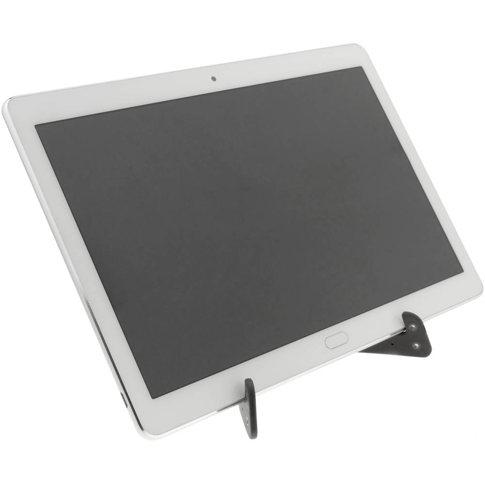 Support for mobile phone and tablet. Folding and portable pink base