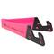 Support pour téléphone mobile et tablette. Base fuchsia portable et pliable