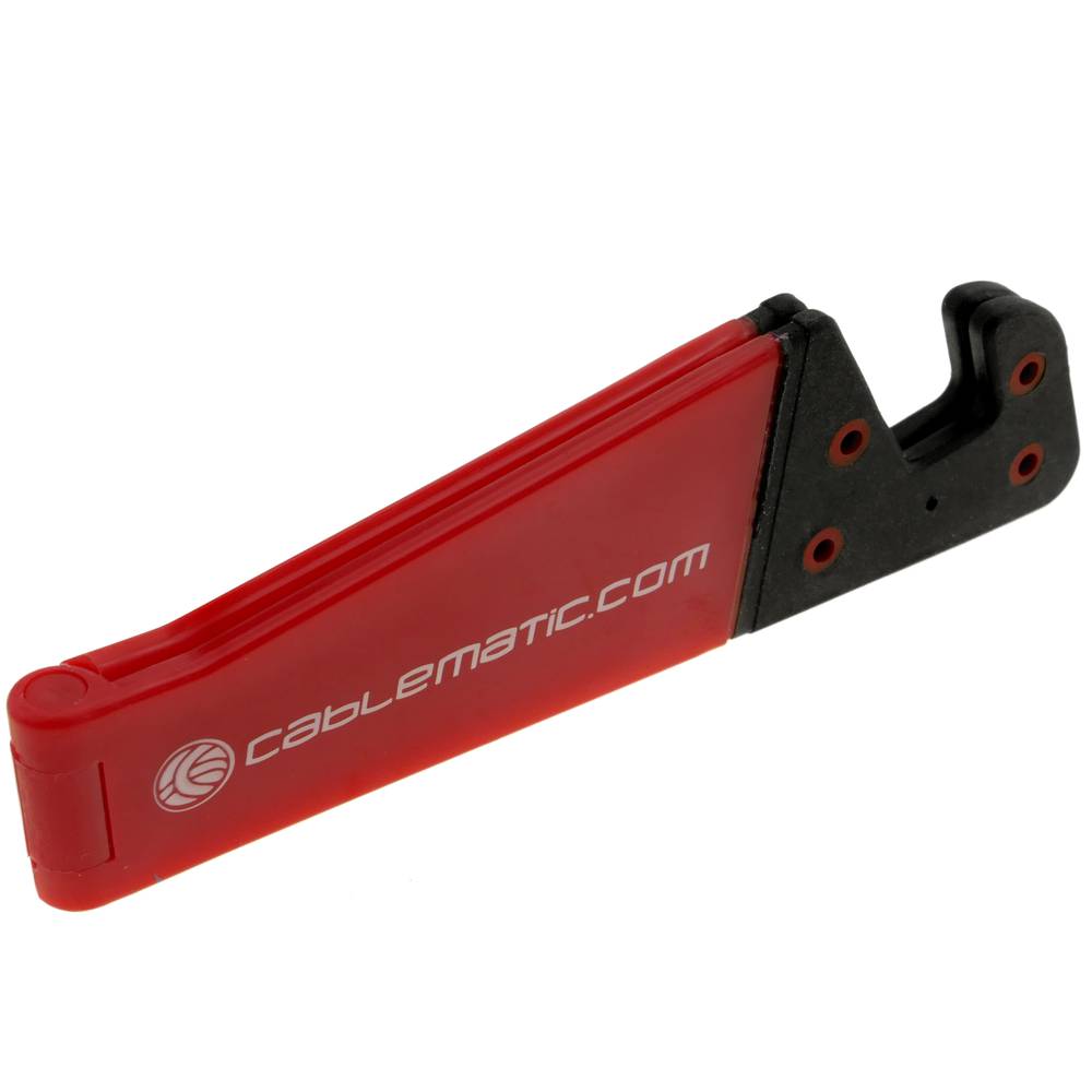 Suporte para celular e tablet. Base vermelha dobrável e portátil