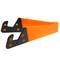 Support pour téléphone mobile et tablette. Pliant orange et base portable