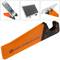 Support pour téléphone mobile et tablette. Pliant orange et base portable