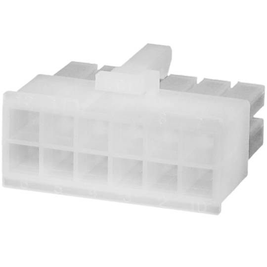 Conector Alimentación MOLEX 0039012120 2x06-Pin (Carcasa Macho)