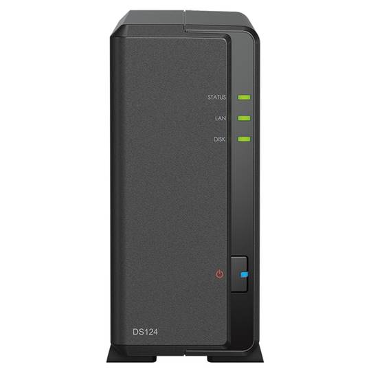 Servidor NAS Synology DiskStation DS124 de 1GB DDR4 tipus torre