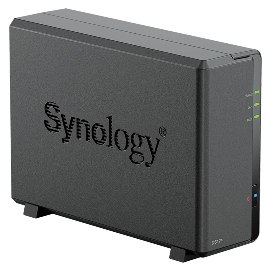 Servidor NAS Synology DiskStation DS124 de 1GB DDR4 tipus torre
