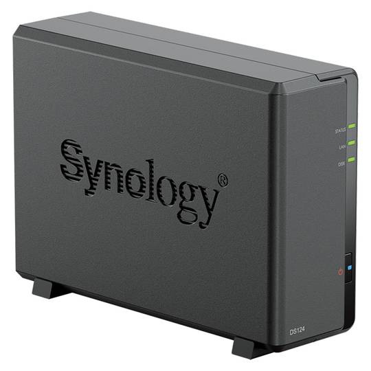 Servidor NAS Synology DiskStation DS124 de 1GB DDR4 tipus torre