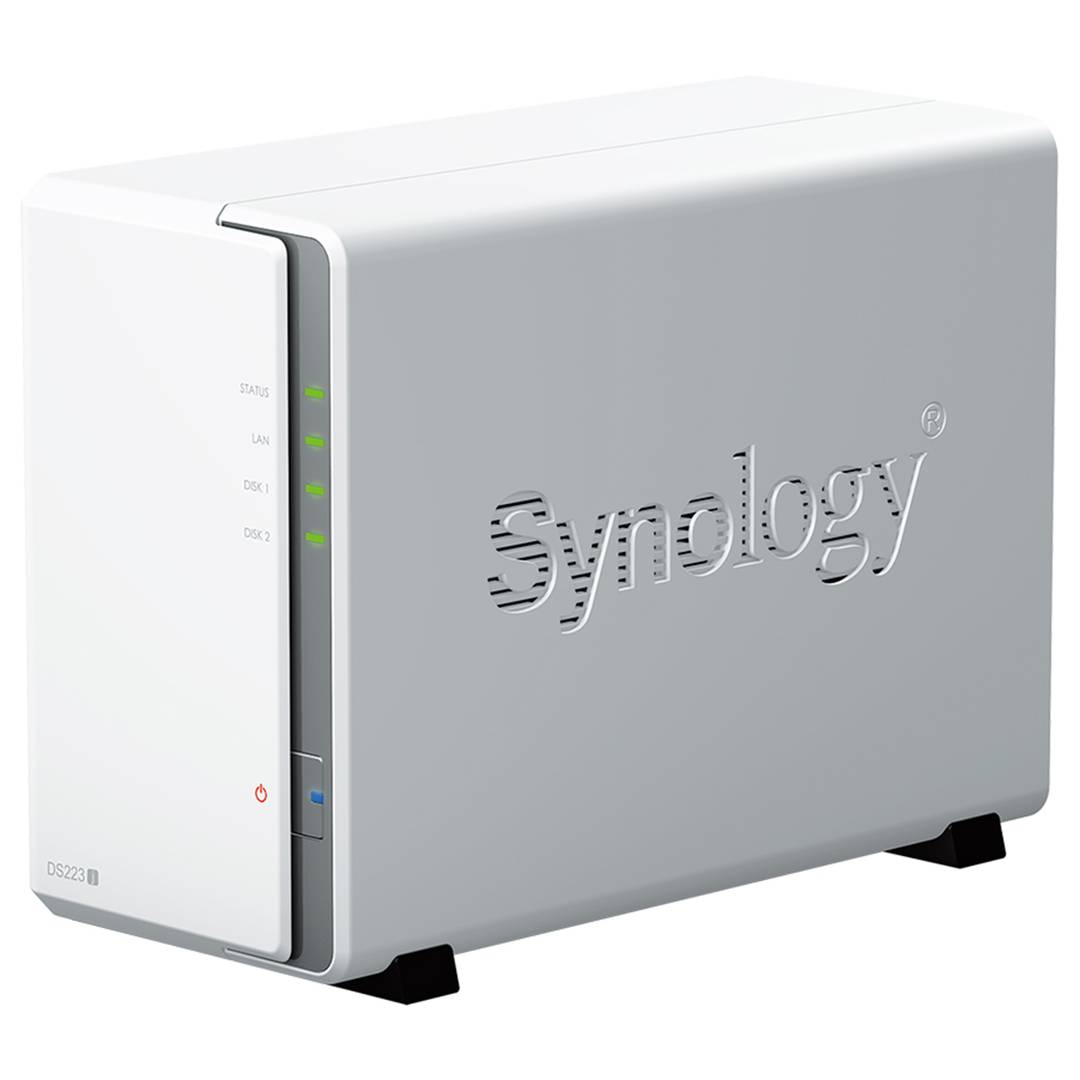Servidor NAS Synology DiskStation DS223J de 1GB DDR4 tipus torre