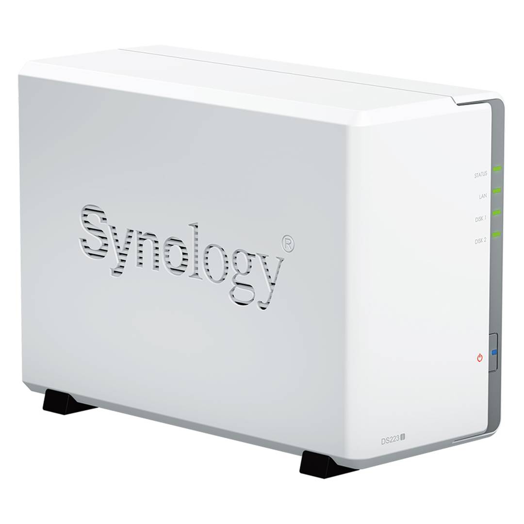 Servidor NAS Synology DiskStation DS223J de 1GB DDR4 tipus torre
