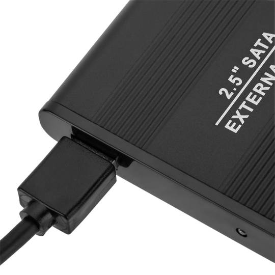 lijn Permanent aanklager Externe doos voor 2,5-inch HDD SATA 3.0 naar USB 3.0 tot 5 Gbps harde schijf  aluminium - Cablematic