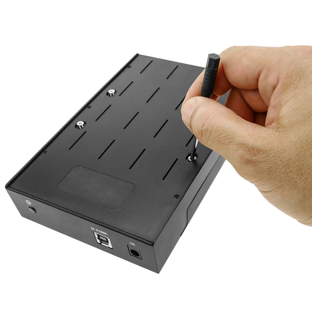 Boitier externe noir ADVANCE pour disque dur 3.5 IDE ou SATA vers USB 2.0