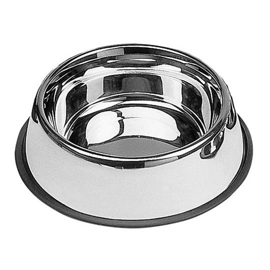 Mangiatoia in acciaio inossidabile antiscivolo 0,9 L 26 cm Nayeco