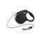 Corretja extensible Flexi Classic de 5 m per a mascotes de mida S fins a 12 kg de color negre Nayeco