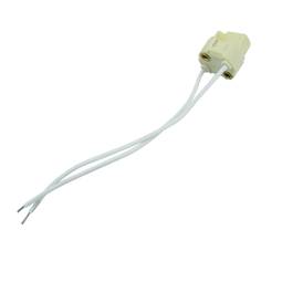 Casquillo bi-pin G9 con cable porta-lámparas