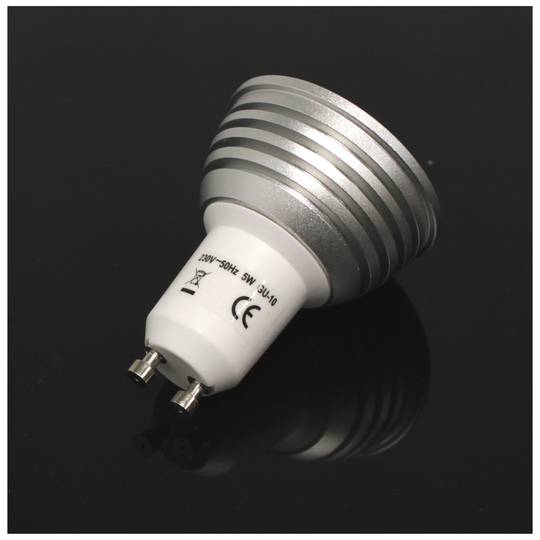 GU10 RGB LED Birne 50mm multicolor programmierbare 230VAC