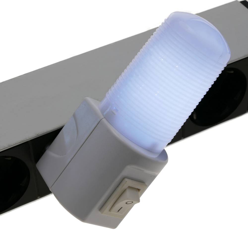 Luce notturna LED con interruttore 1W 230VAC - Cablematic