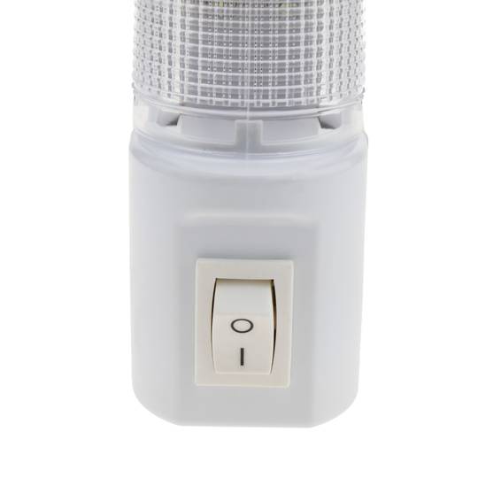 Lampka nocna LED z przeźroczystą wtyczką 1W typu 230VAC