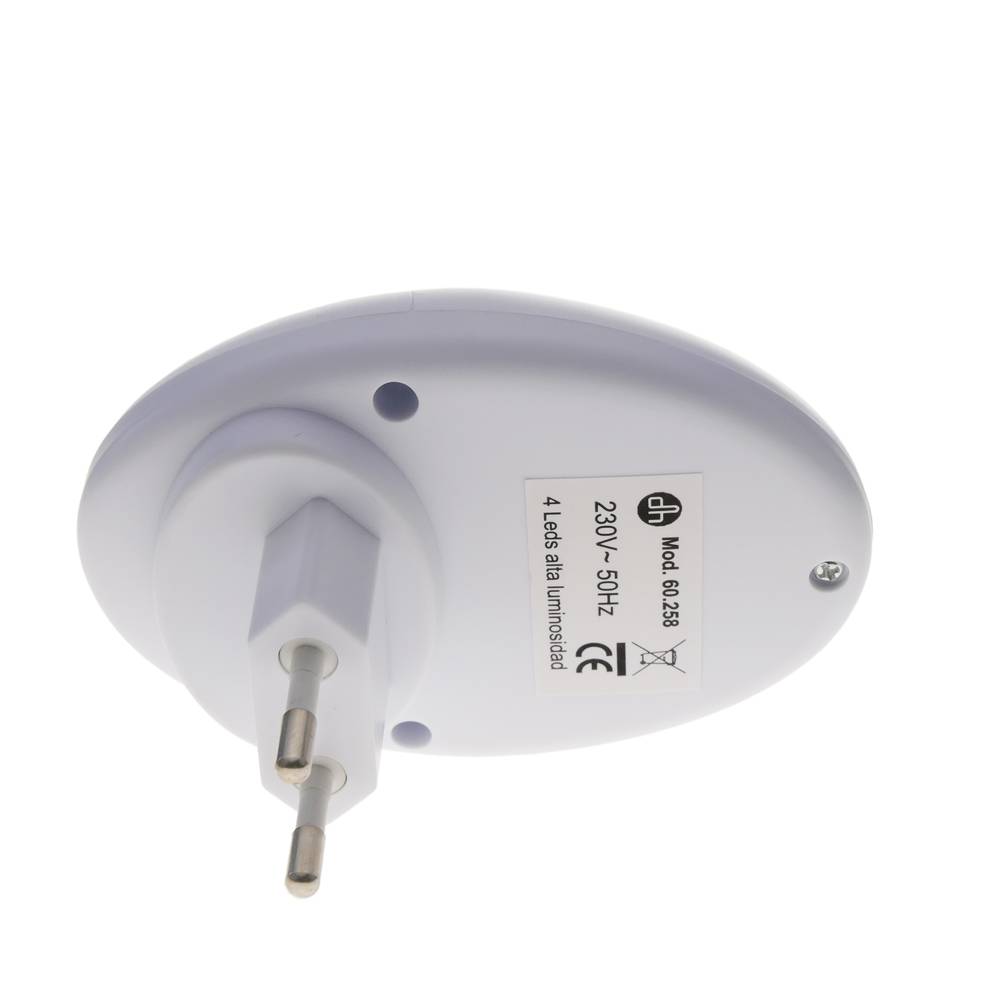 Lámpara de pared LED con sensor de movimiento inalámbrico para interior, luz  nocturna con sensor de carga USB magnético blanco (10 paquetes)