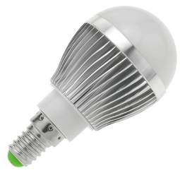 Lampadina a LED G45 E14 230VAC 3W luce calda
