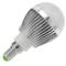 Lâmpada LED G45 E14 230VAC 3W luz quente