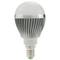 Lâmpada LED G45 E14 230VAC 3W luz quente