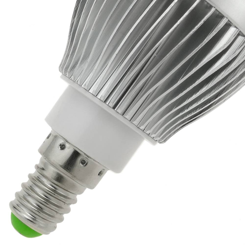 Lâmpada LED G45 E14 230VAC 3W luz quente