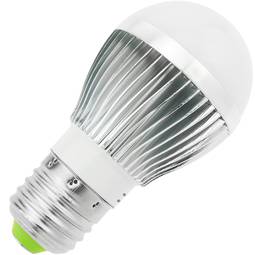 Bombeta LED G45 E27 230VAC 3W llum càlida