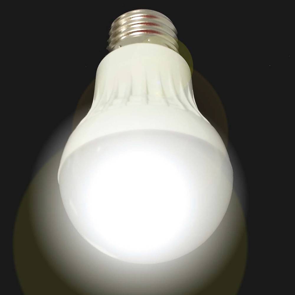 Bombeta LED G45 E27 230VAC 3W llum dia fred