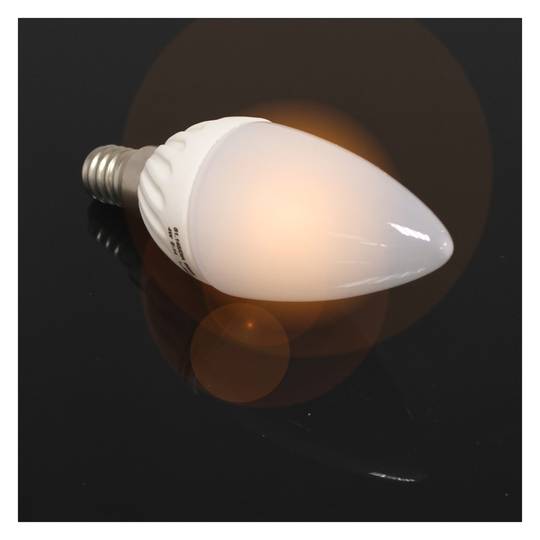 C35 LED Bulb E14 4.5W 230VAC warm light