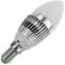 Lâmpada LED C35 E14 3W 230V luz quente