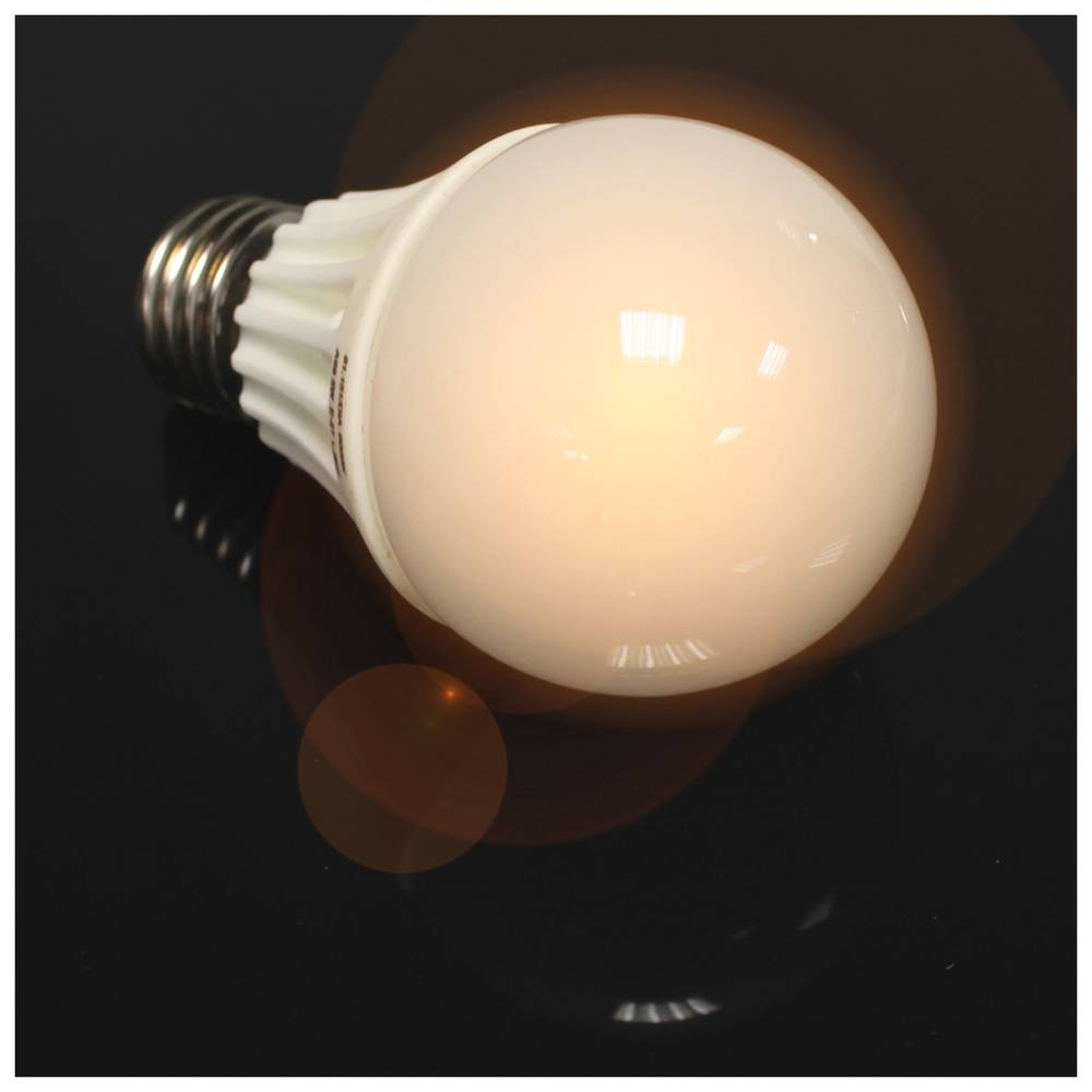 Bombilla LED A60 E27 230VAC 5W luz cálida
