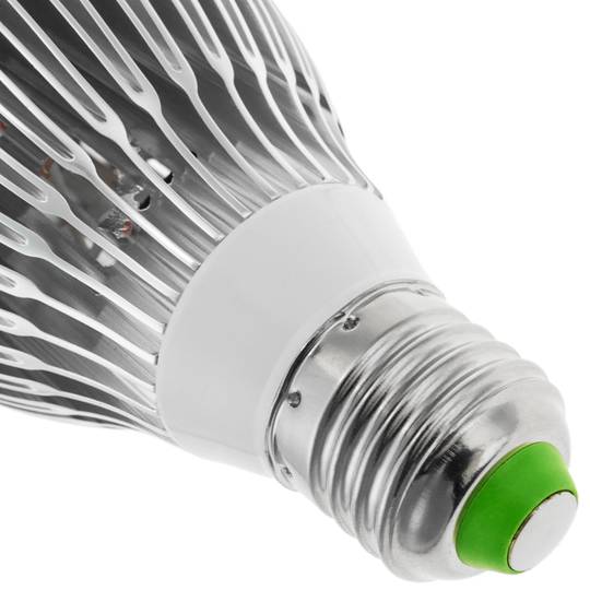 LED Birne G70 E27 230VAC 9W Tageslicht