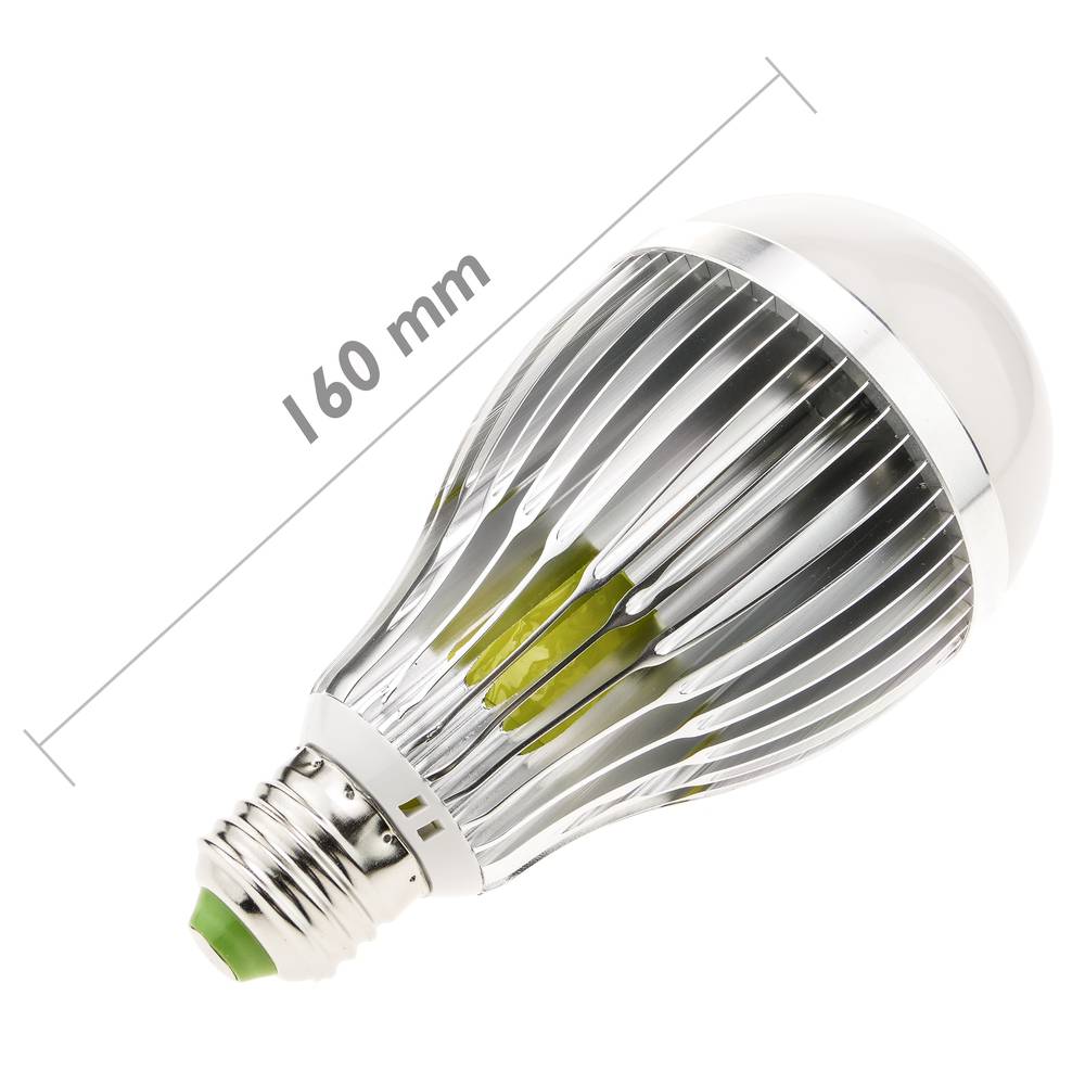 Żarówka LED G70 E27 230VAC 12W światło dzienne