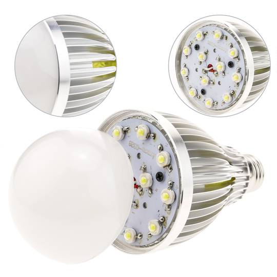 Żarówka LED G70 E27 230VAC 12W światło dzienne