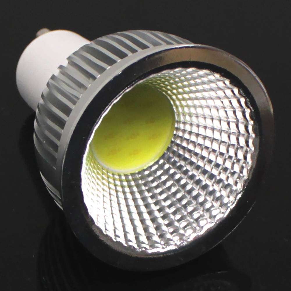 Bombeta LED dicroica GU10 230VAC 5W 120 ° 50mm llum càlida